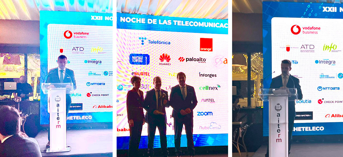 Tres Alumni de la UPCT, premiados en la Noche de las Telecomunicaciones