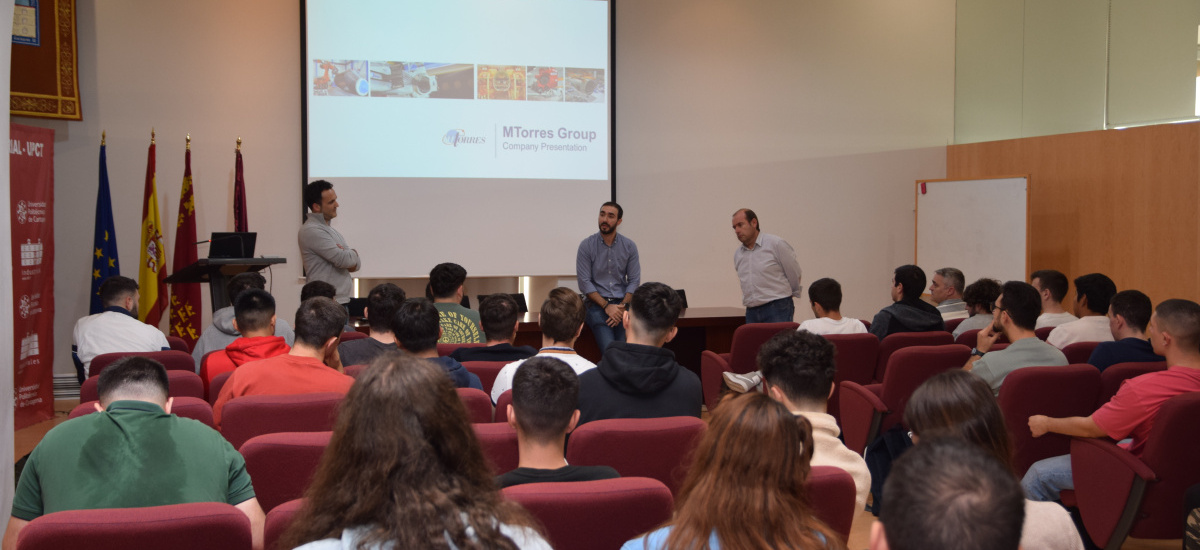 MTorres explica los proyectos de Ingeniería para los que busca talento en la Escuela de Industriales