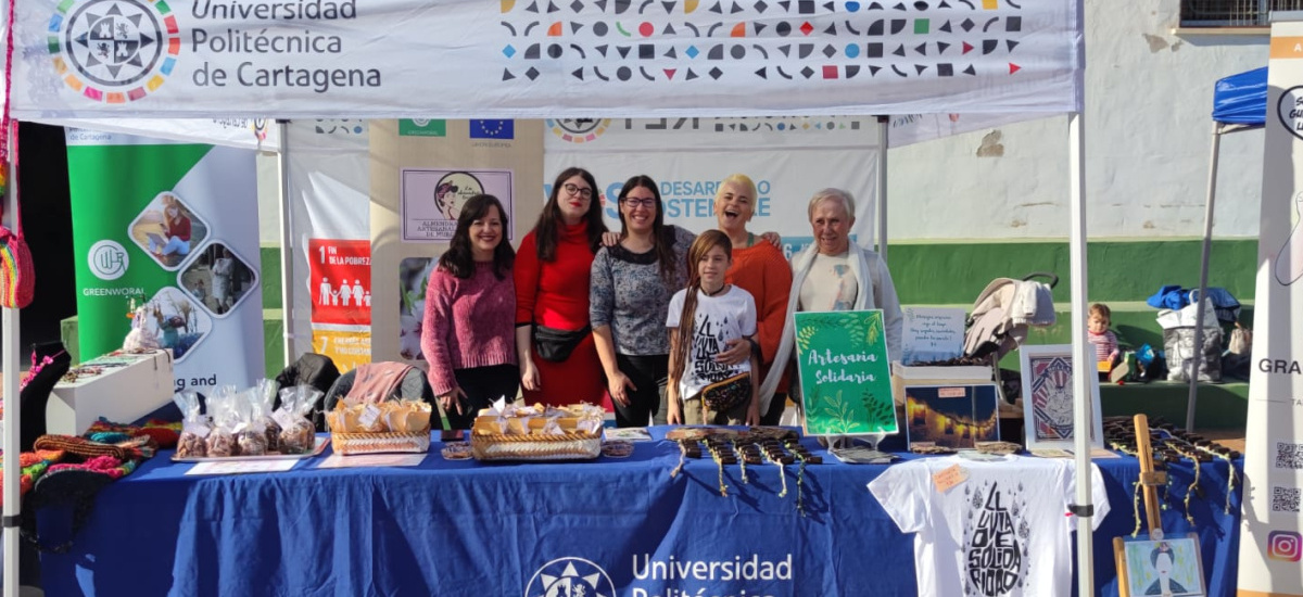 Greenworal participa en el I Encuentro Artesanal y Solidario del barrio de La Concepción