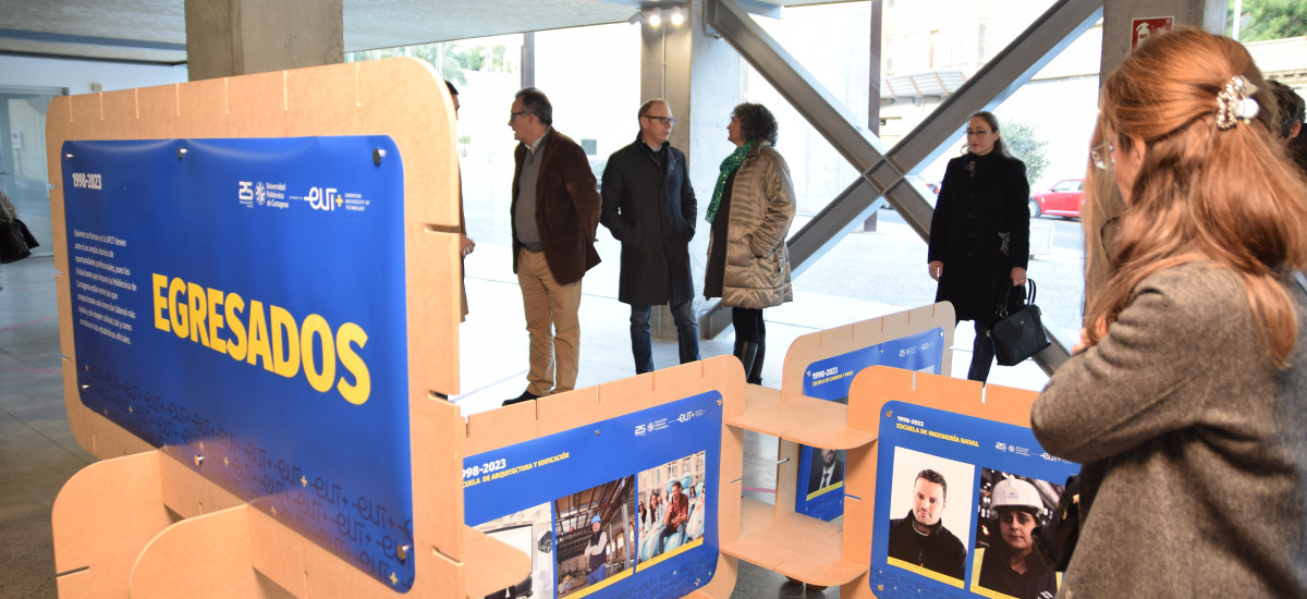 Exposición por el 25 aniversario de la creación de la UPCT