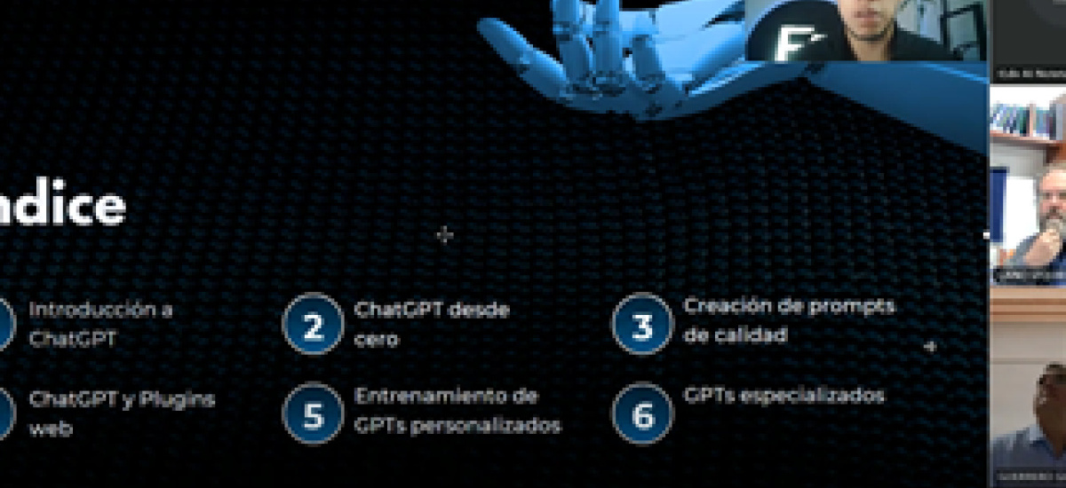 Claves para crear prompts de calidad en el uso de Chat GPT en la ponencia de Fernando Hidalgo en el master del Industria 4.0