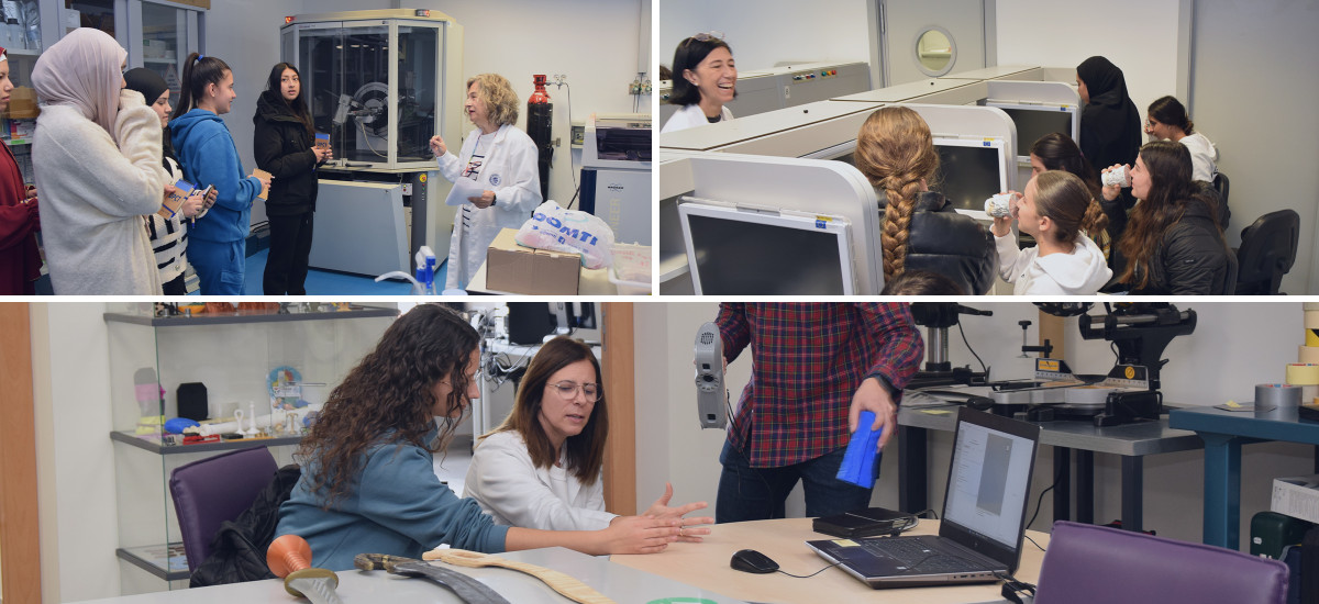 Los talleres `Quiero ser ingeniera UPCT´ proponen experiencias sobre ingeniería biomédica, concentración de metales en líquidos y cata a ciegas de alimentos