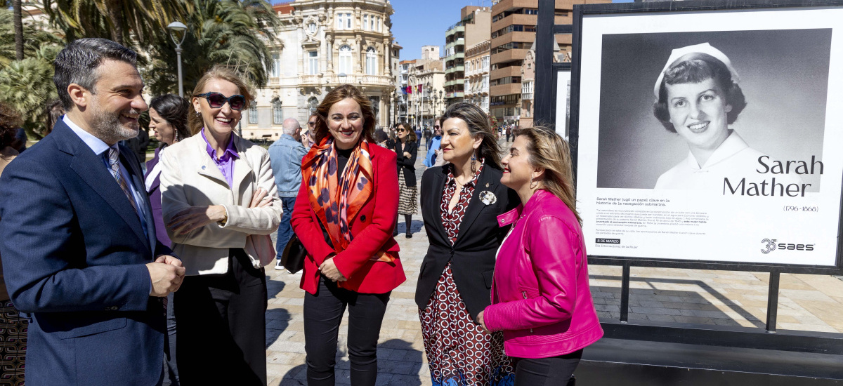 Imagen Exposición de SAES y UPCT sobre la Mujer en la Ingeniería