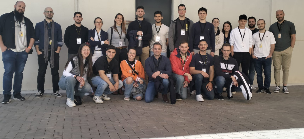 Imagen KIO España y Vodafone reciben la visita de los alumnos de los másters de Teleco