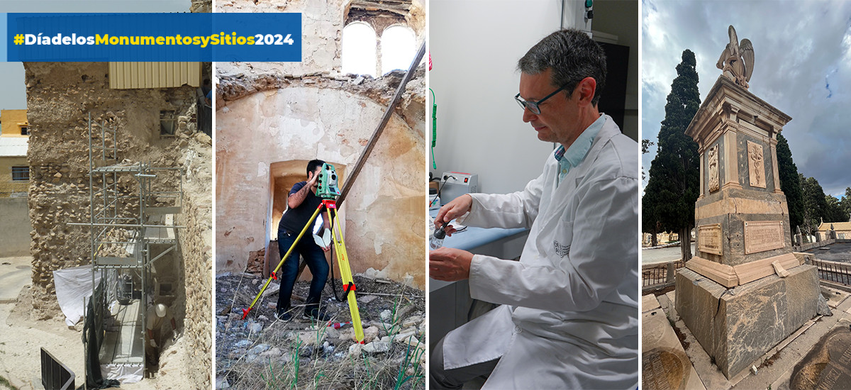 La UPCT, puntera en I+D para la conservación del patrimonio con investigaciones en Murcia, Cartagena, Lorca y el Mar Menor