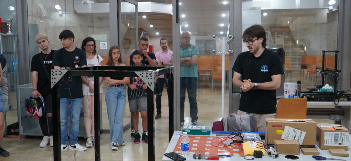 Imagen Finaliza la programación de Puertas Abiertas con una jornada dedicada a la Escuela de Ingeniería Industrial