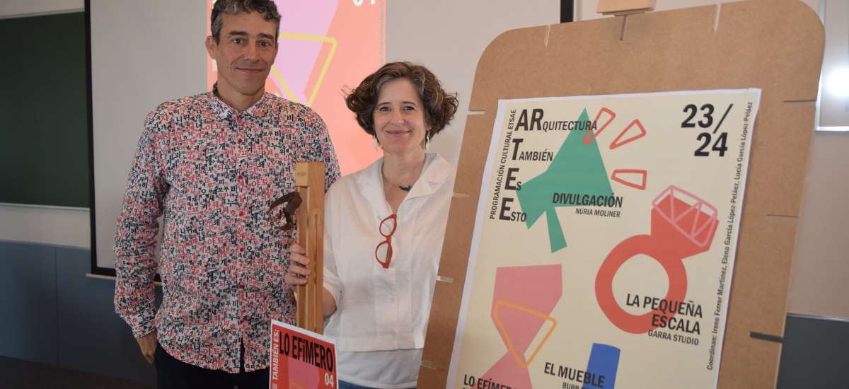 Imagen Patricia Reus y Jaume Blancafort: «La arquitectura efímera es explosiva y te exige implicarte personalmente»