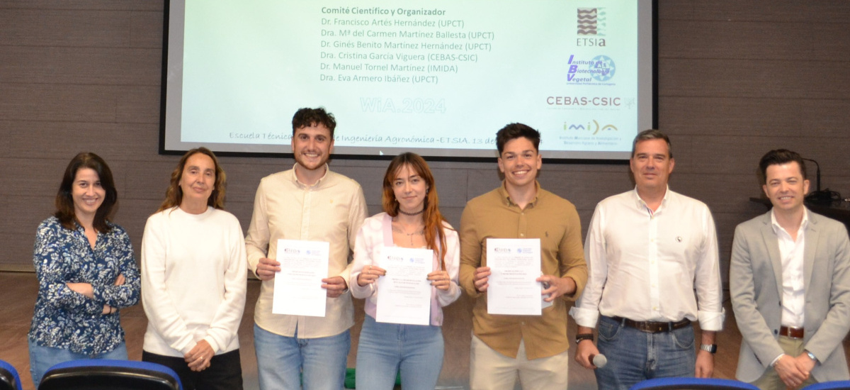 Las tesis sobre una bebida procedente de subproductos agrícolas, el ácido hialurónico y el germoplasma de la `Gallina Murciana¿, distinguidas en el Workshop de Investigación del TAIDA