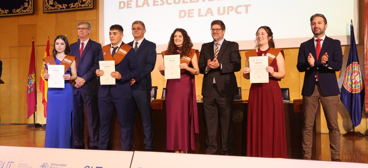 Industriales gradúa a sus estudiantes de Tecnologías Industriales y de los másteres en Organización Industrial y Energías Renovables