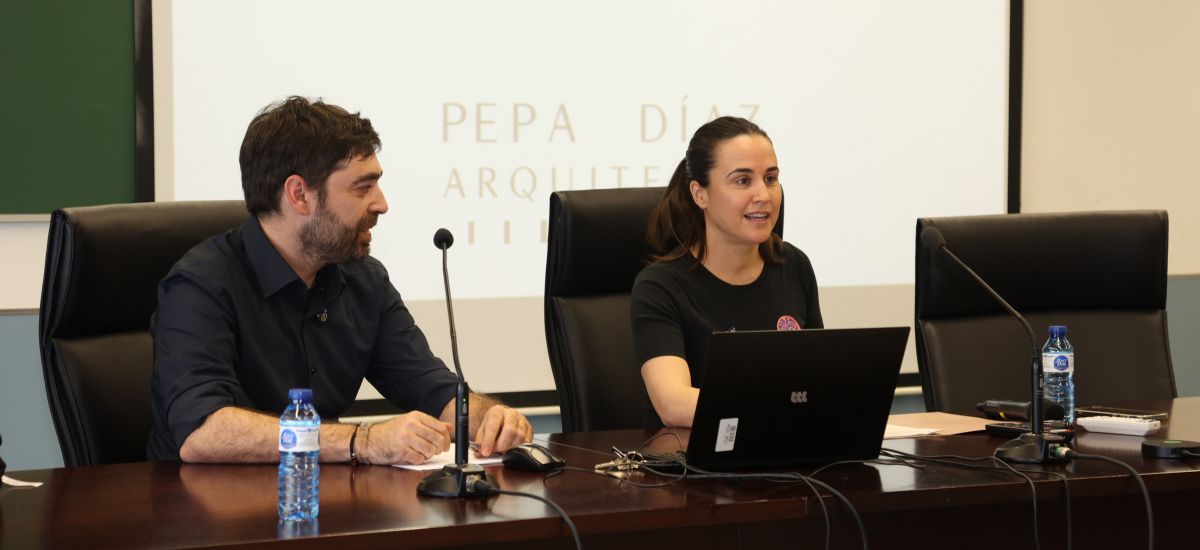 El ciclo Simbiosis concluye con una charla entre la arquitecta Pepa Díaz y el ingeniero de Edificación Francisco J. Guillermo