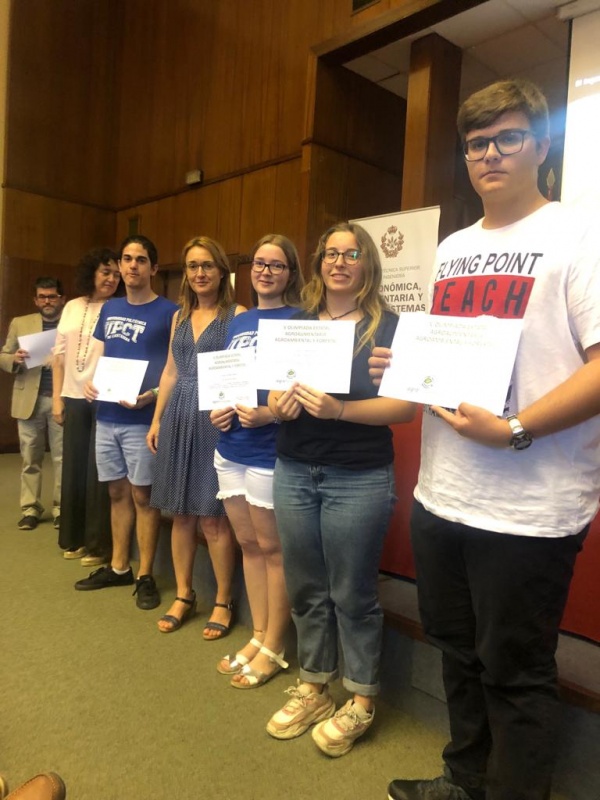 Los ganadores de la Olimpiada Agroalimentaria de la UPCT participan en el certamen nacional