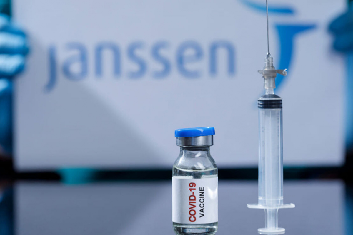 Imagen promocional de la vacuna de Janssen.