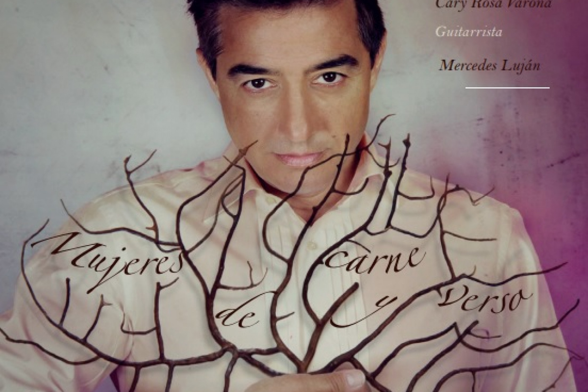 Imagen del cartel, con el rostro de Juan Valderrama.