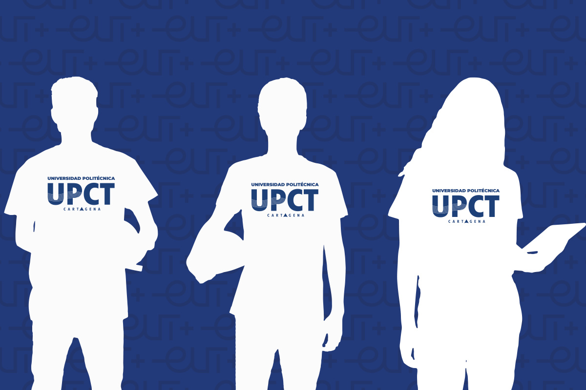 Imagen promocional sobre los perfiles profesionales de los estudiantes de la UPCT.
