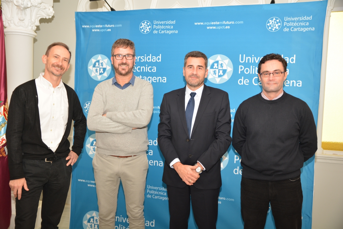 Mathieu Kessler, Antonio Gomez, Hugo de Juan y Alejandro Perez.