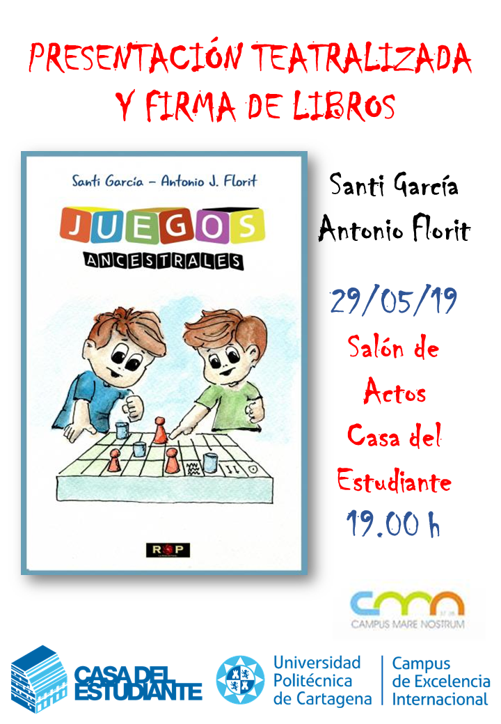 Presentación Teatralizada y firma de Libros JUEGOS ANCESTRALES