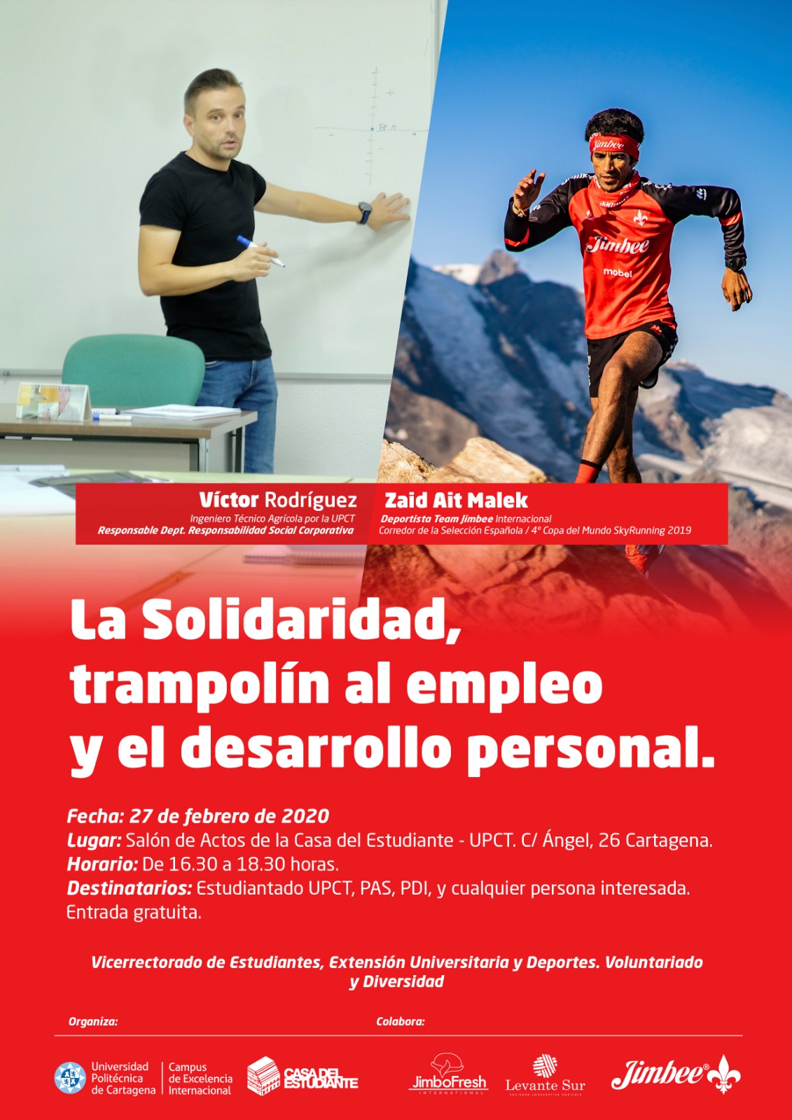 Charla: La solidaridad, trampolín al empleo y el desarrollo personal