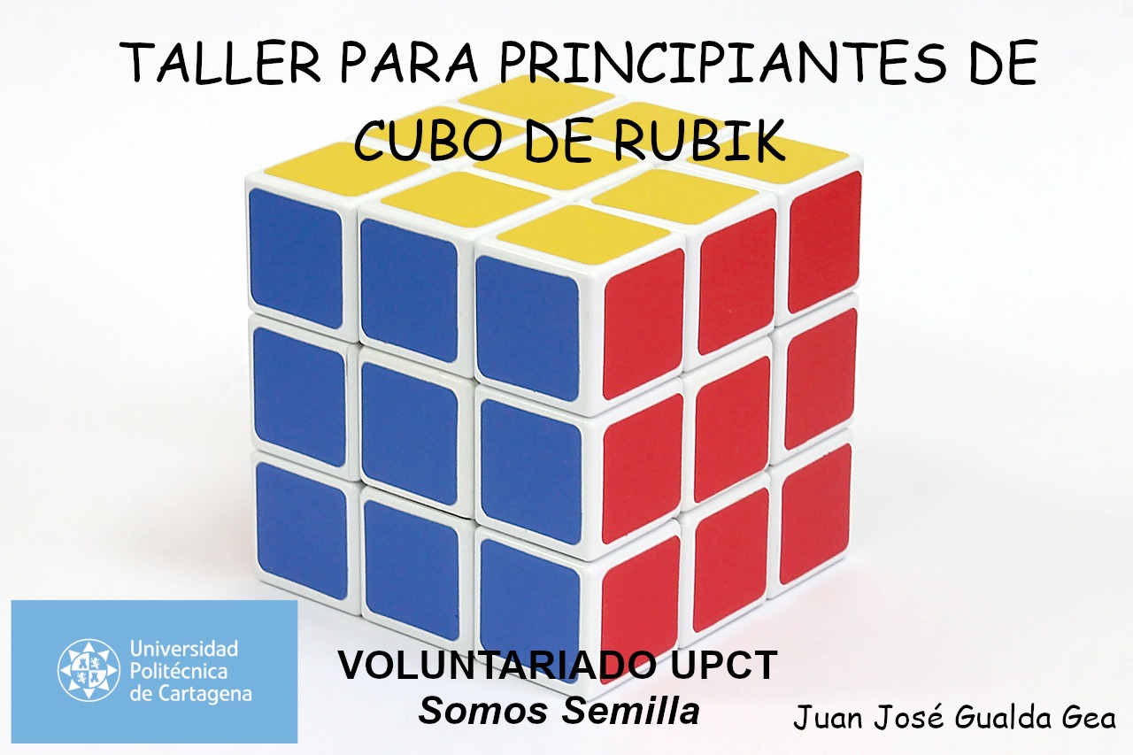 foto: Taller para principiantes de Cubo de Rubik