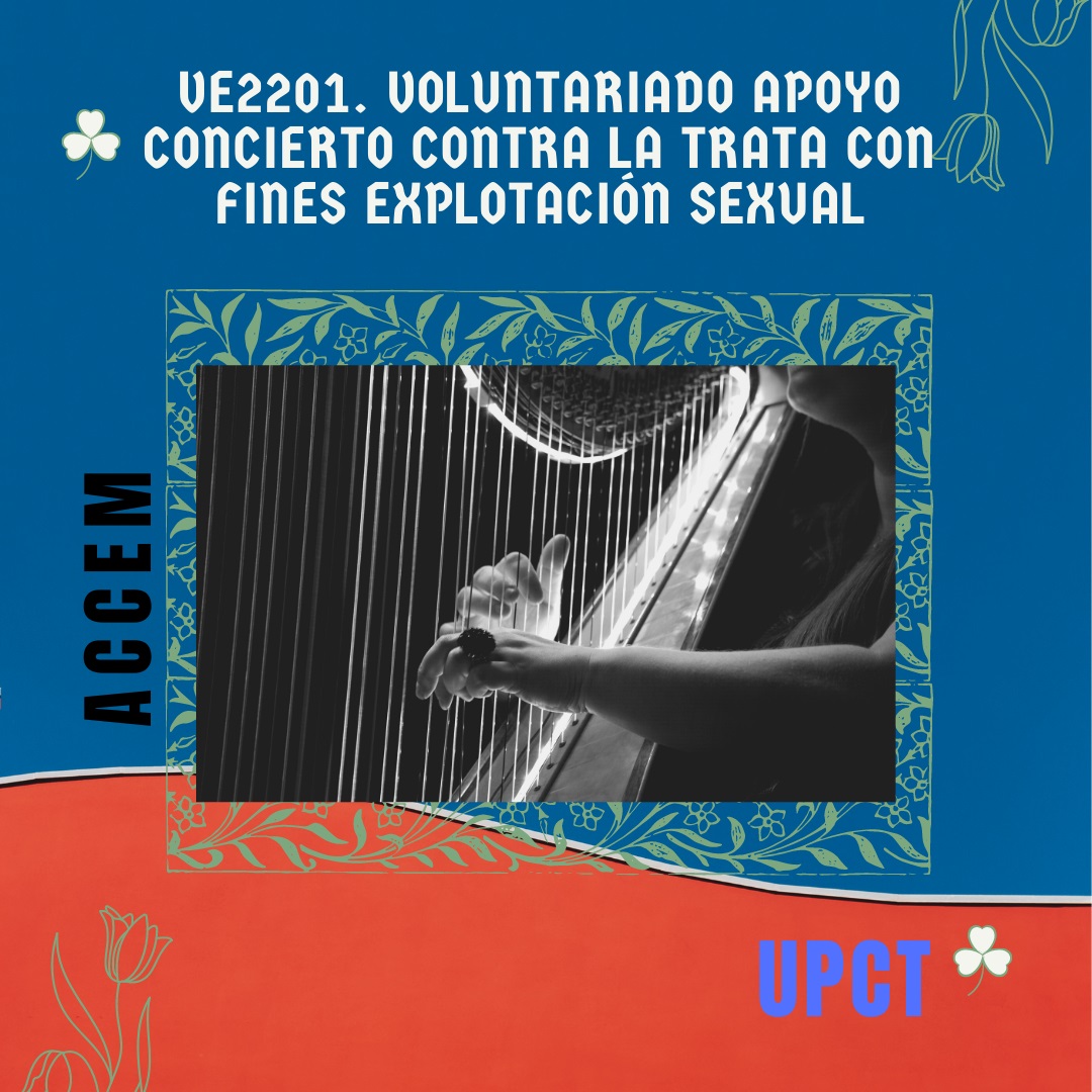 foto: Voluntariado apoyo concierto contrata la trata con fines explotación sexual