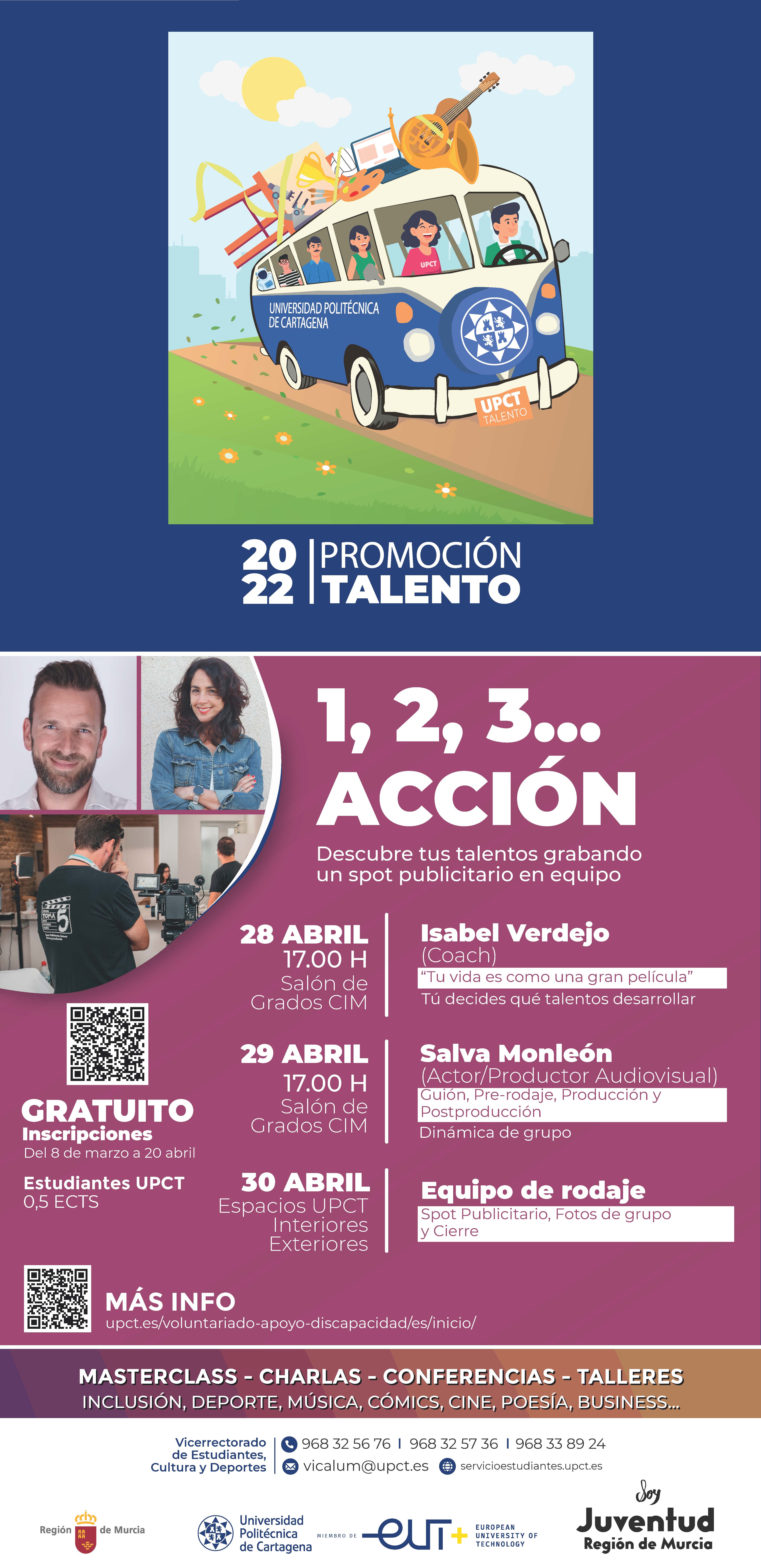 Curso: 1, 2, 3 Acción