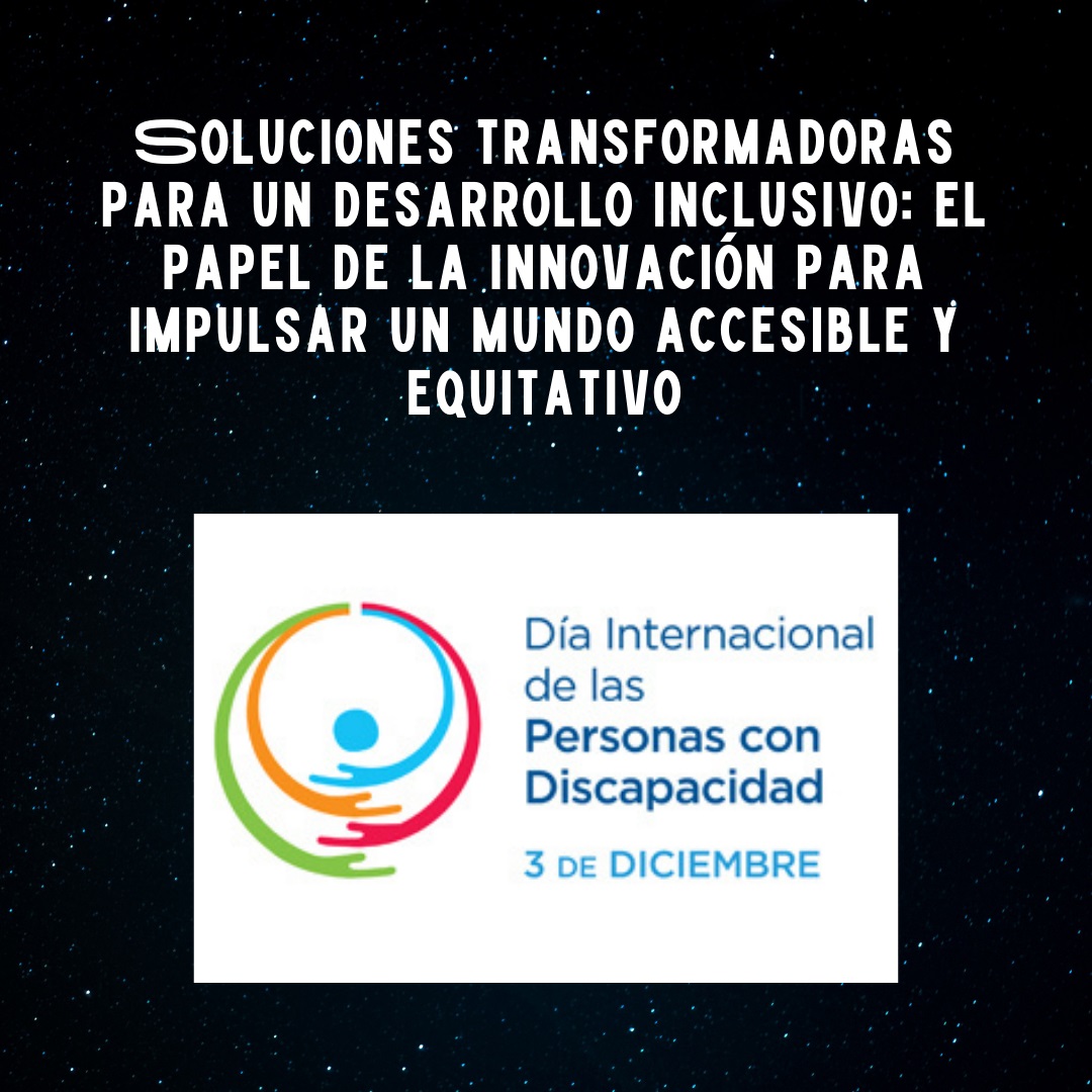 Día Internacional de las Personas con Discapacidad. Experiencia en primera persona