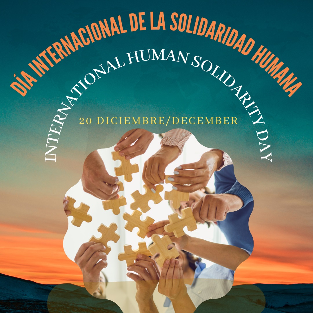 20 diciembre. Día Internacional de la solidaridad humana
