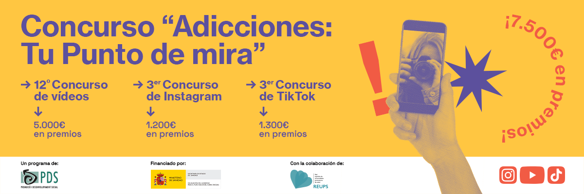 Concursos "Adicciones: tu punto de mira" 2023