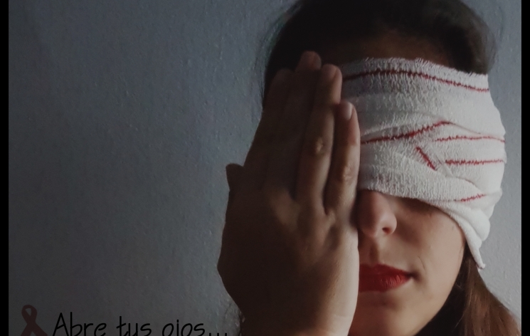 foto "Una mirada ciega...un crimen en silencio" Autora: Eva Moreno                             