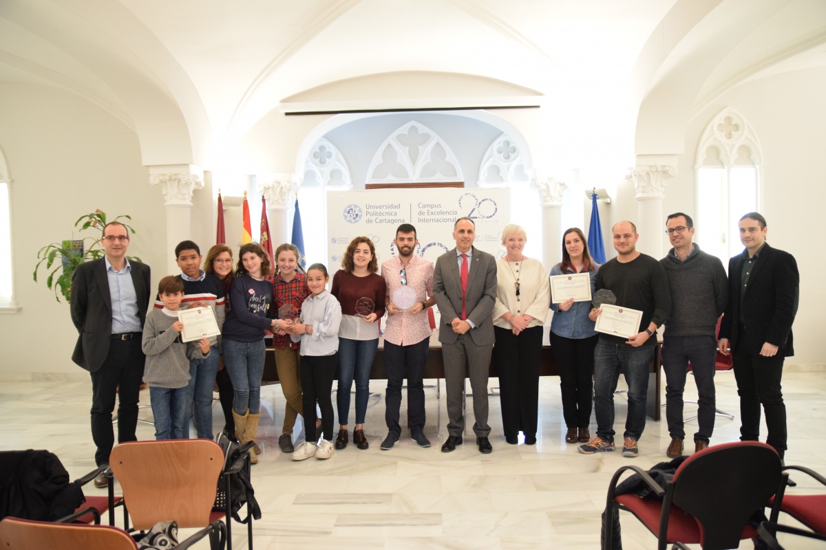 Entrega de premios sobre Igualdad