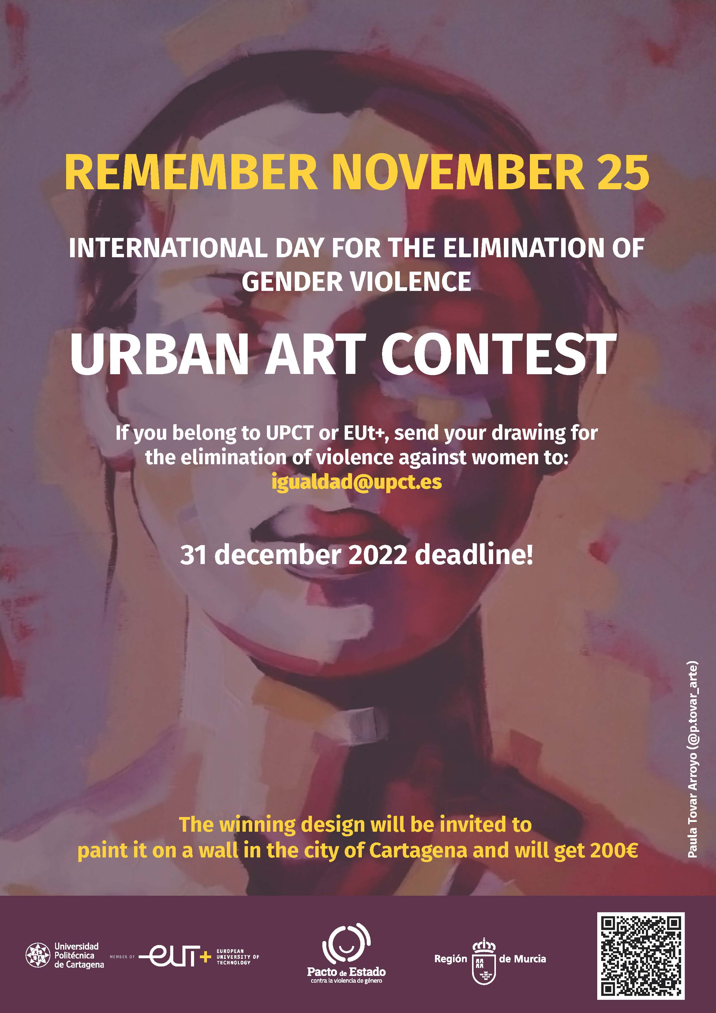 CONCURSO DE ARTE URBANO POR EL 25N