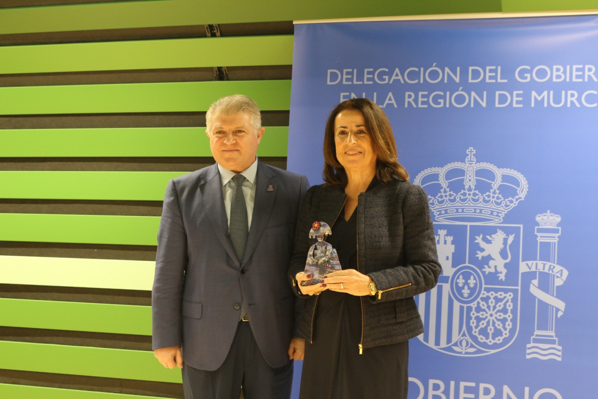 La Delegacion del  Gobierno de Murcia concede a la UPCT el premio Meninas 2023