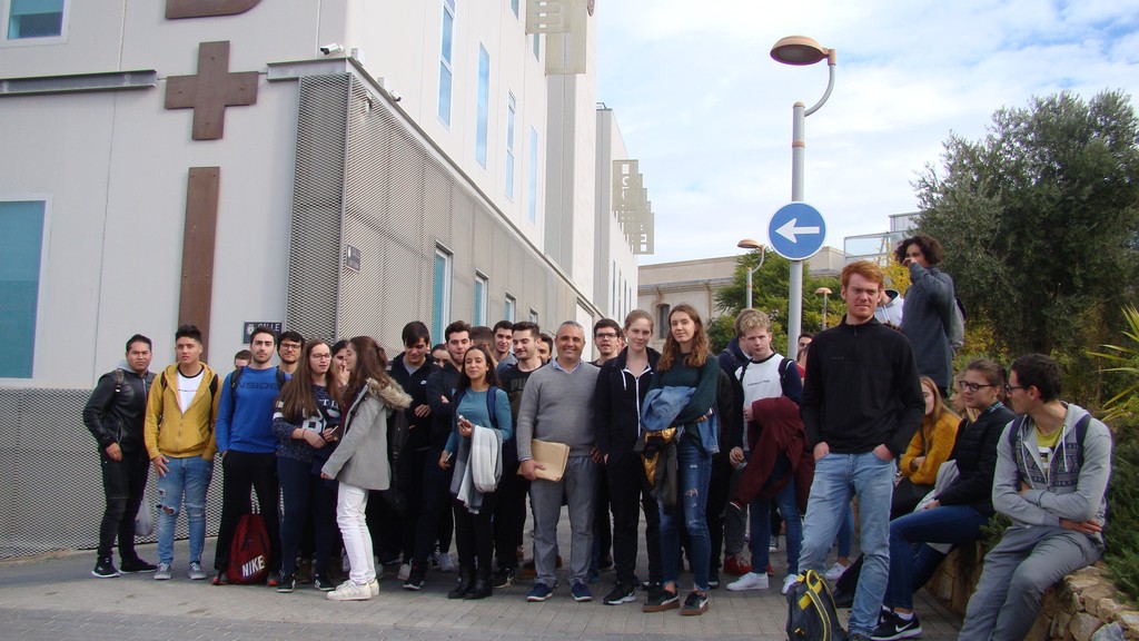 foto: SAIT recibe a los alumnos de la ETSIA (Escuela Técnica Superior de Ingeniería Agrónoma).