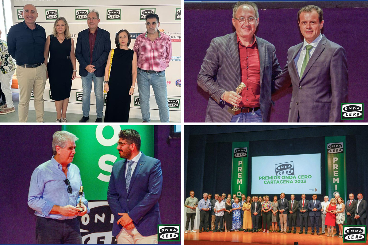 Universidad de Mayores y Congreso SIMIP, galardonados en los premios Onda Cero Cartagena
