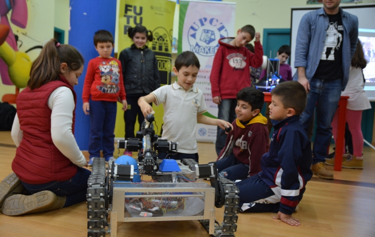 foto Robots de UPCT Maker en el Luzzy