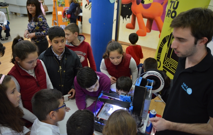 foto Impresin 3D de UPCT Maker en el Luzzy