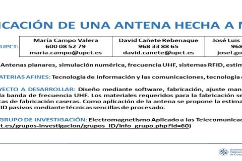 foto Antena hecha a mano