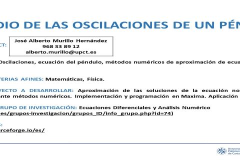 foto Oscilaciones de un péndulo