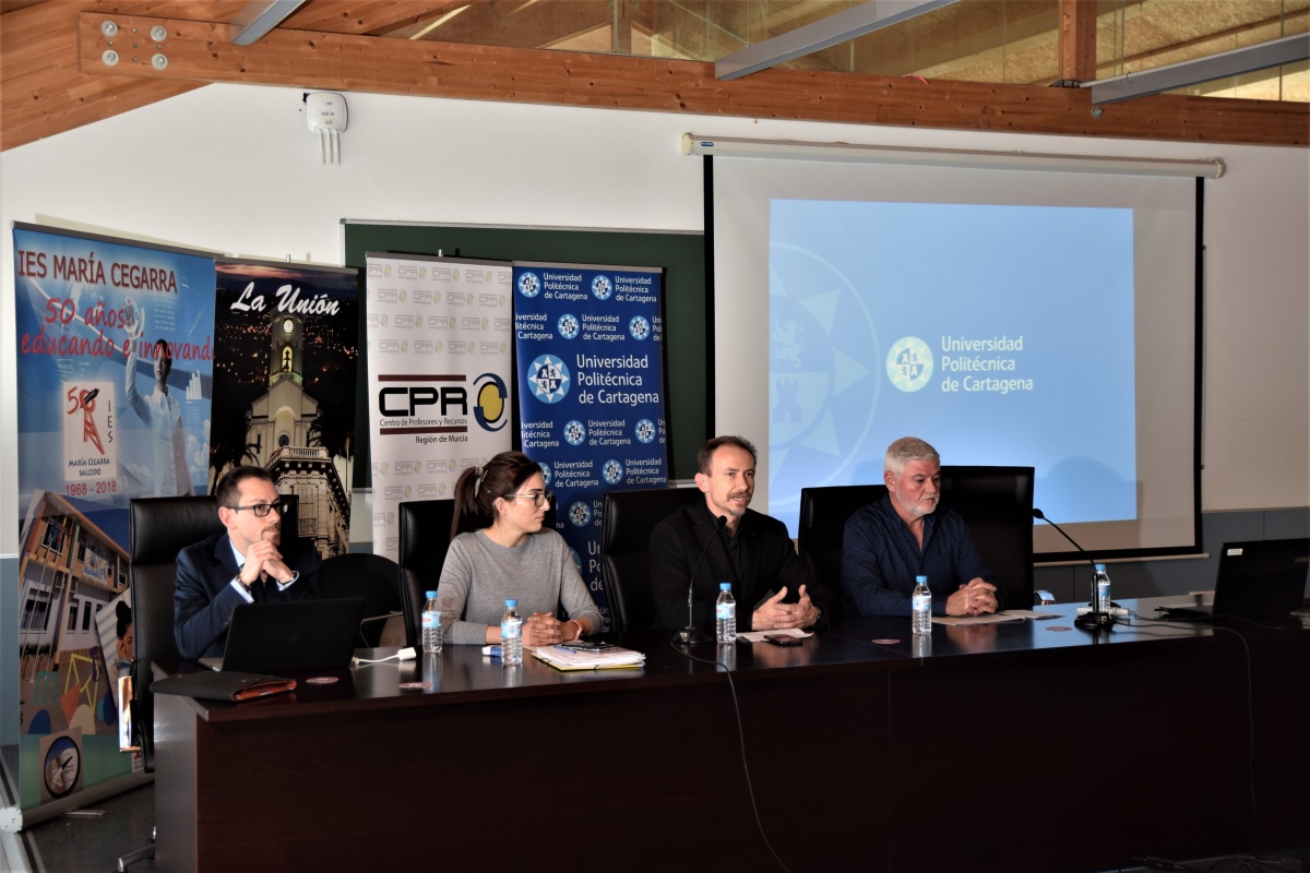La UPCT explica en La Unión sus experiencias prácticas en la II Semana Digital
