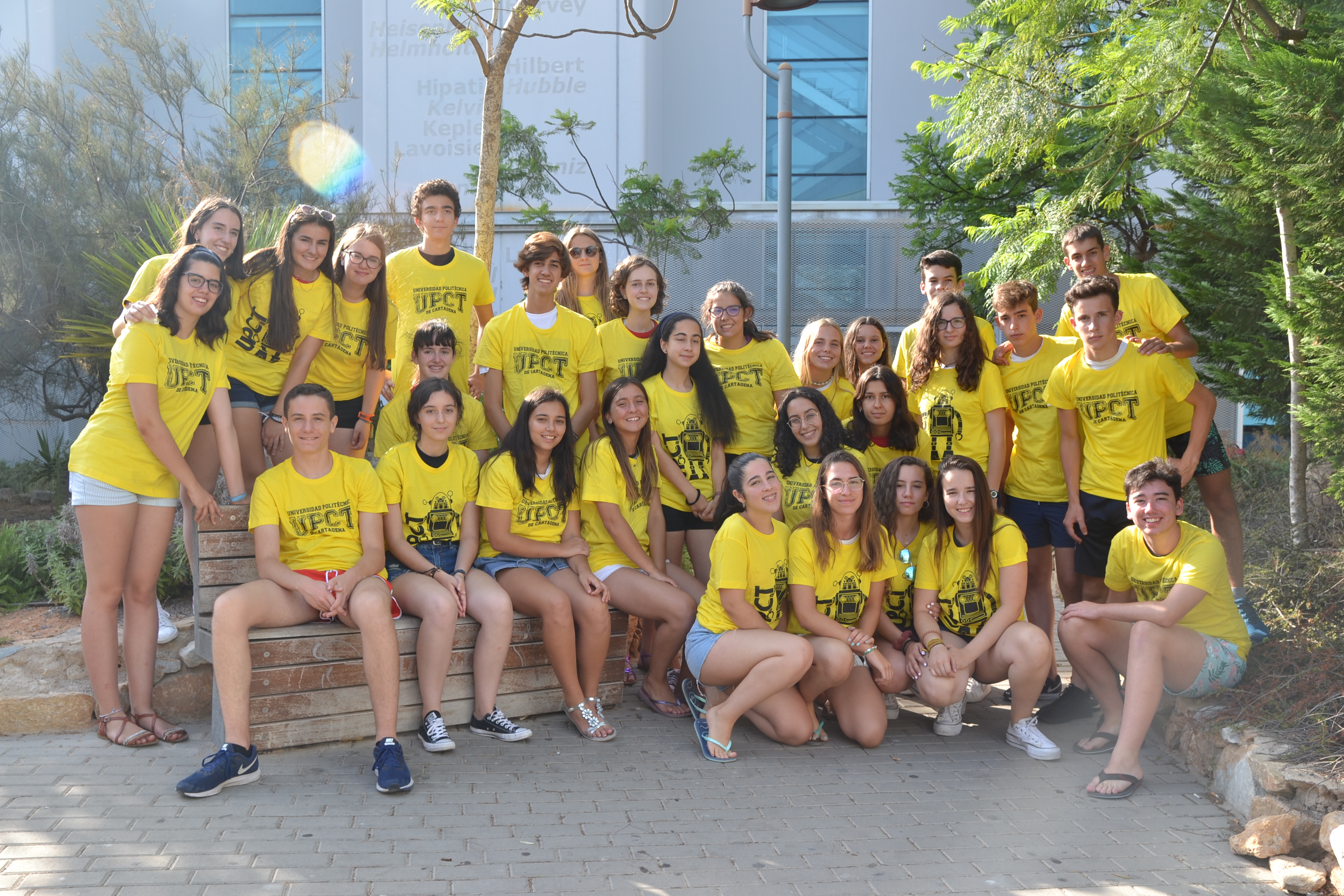 foto: La UPCT recibe a 120 estudiantes de toda España durante los campus científicos de verano 2019