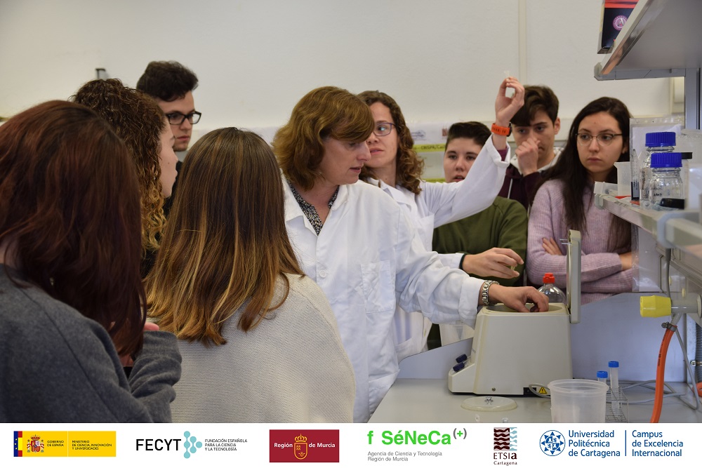 foto: Fotos de las Rutas Biotecnológicas realizadas por estudiantes de Bachillerato