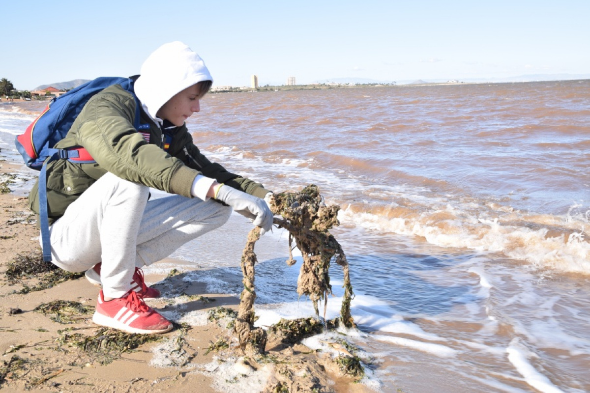 foto: Retoman el proyecto de ciencia ciudadana sobre basuras marinas con charlas en los IES Ruiz de Alda e Isaac Peral