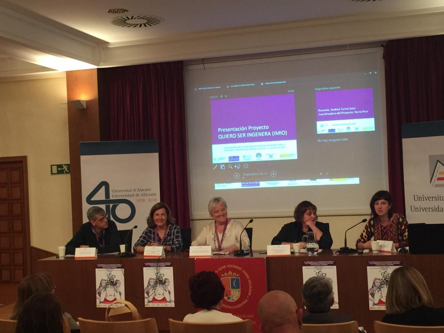 foto: Explican el proyecto Quiero ser ingeniera en el XII Encuentro de Unidades de Igualdad