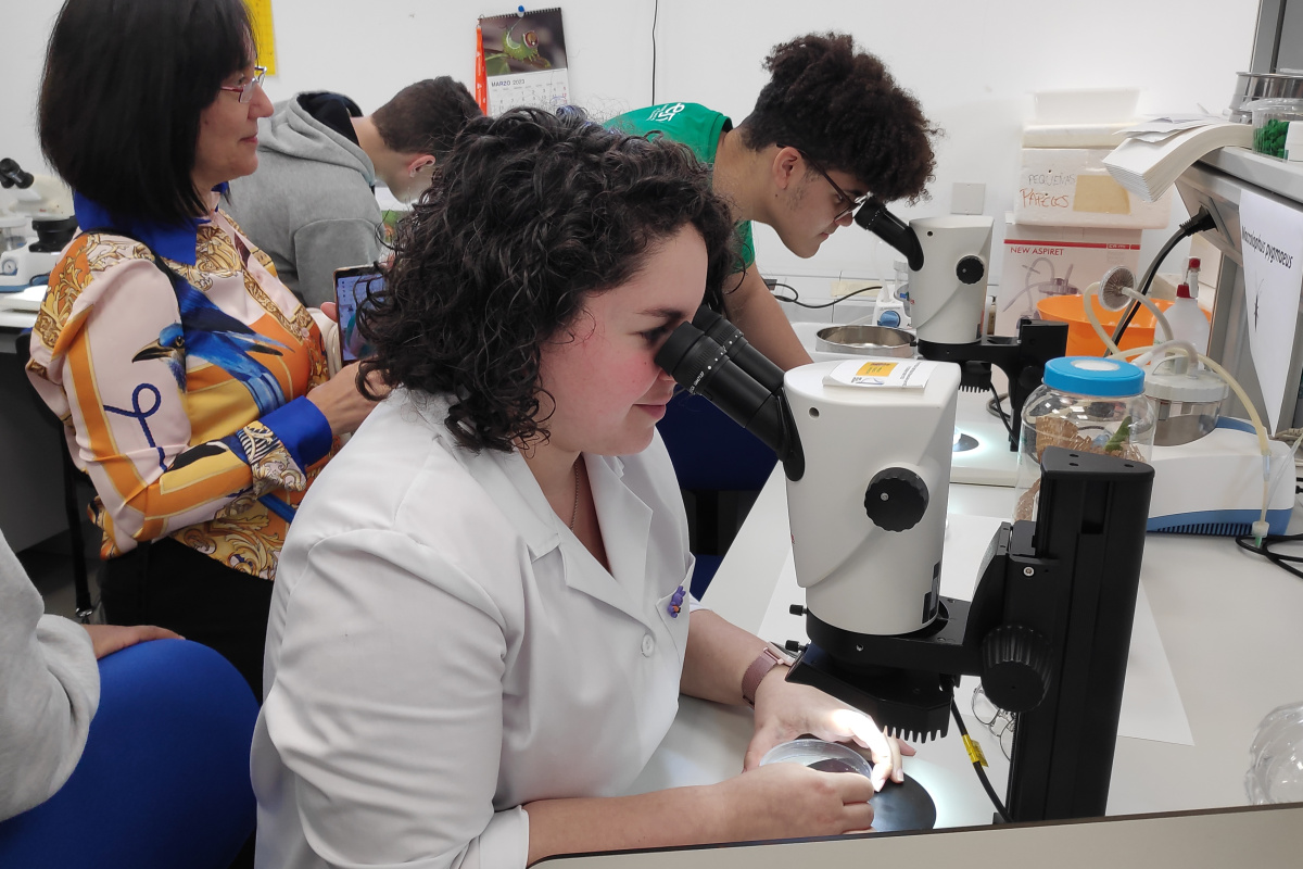 foto: Estudiantes de Espinardo, La Alberca, Algezares y el IES Isaac Peral disfrutan de las Rutas Biotecnológicas