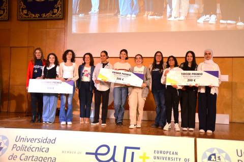 foto: El IES El Bohí­o, IES La Basí­lica y el IES Pueblos de la Villa se hacen con los premios de la Gala Quiero ser Ingeniera UPCT
