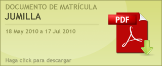 Matrcula Jumilla