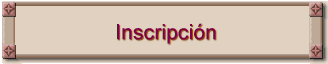Inscripción